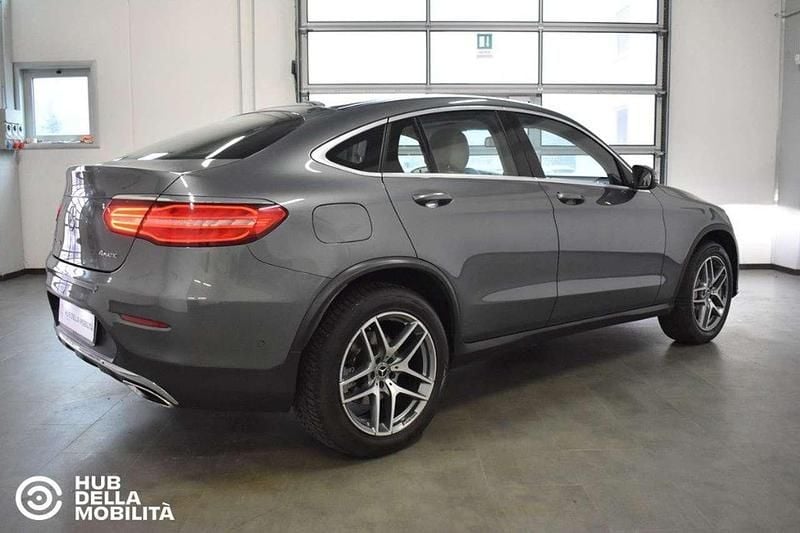 Usata Mercedes GLC250 Premium 204 CV (150 kW) 2017 Grigio Coupé