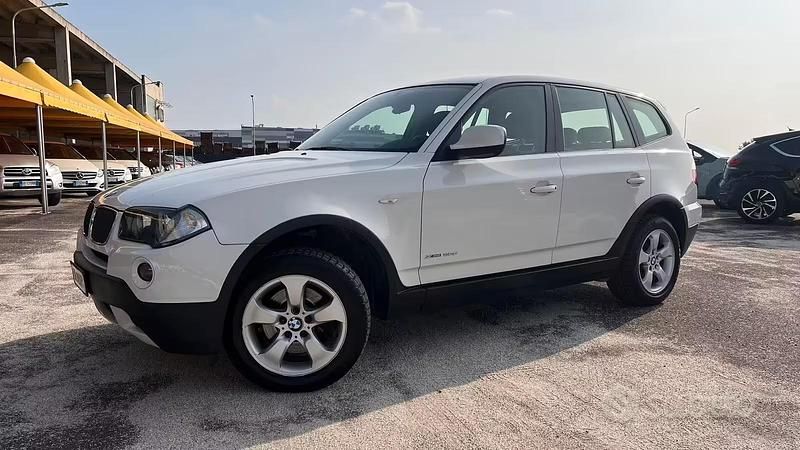 Usata BMW X3 Efficient Dynamics 177 CV (130 kW) 2009 Bianco SUV