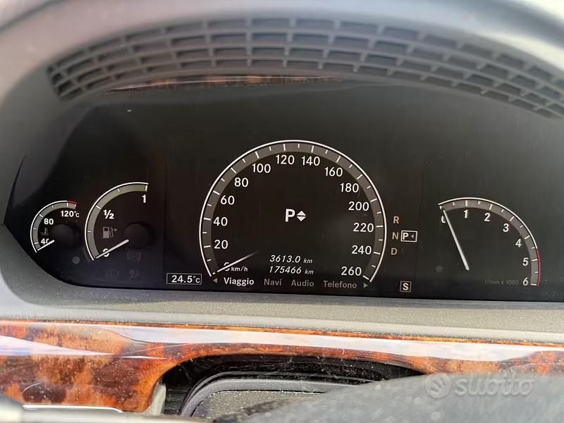 Usata Mercedes S320 2007 Grigio Berlina