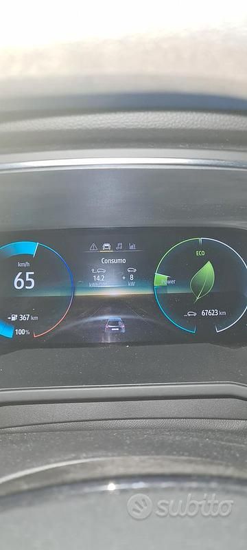 Usata Renault Zoe Life 80 kW (109 CV) 2021 Grigio Utilitaria