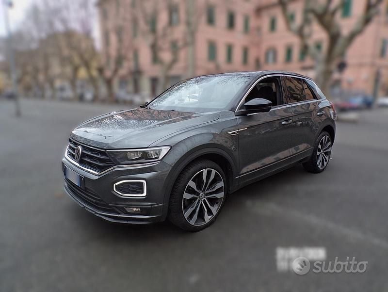 Usata VW T-Roc Advance 150 CV (110 kW) 2019 Grigio SUV