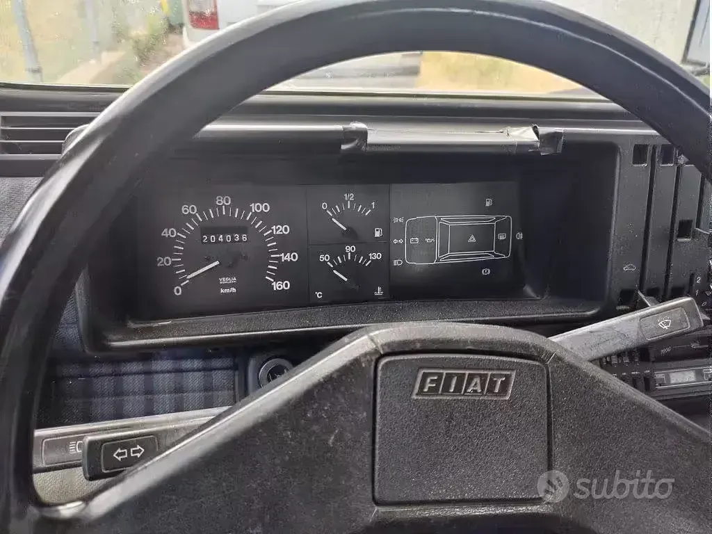 Usata Fiat Panda S 34 CV (25 kW) 1990 Grigio Utilitaria