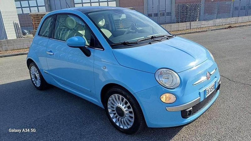 Usata Fiat 500 69 CV (50 kW) 2010 Blu Utilitaria