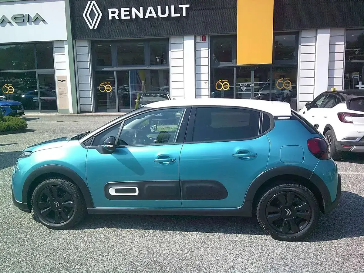 Usata Citroën C3 PureTech 110 CV (80 kW) 2021 Blu/azzurro Utilitaria