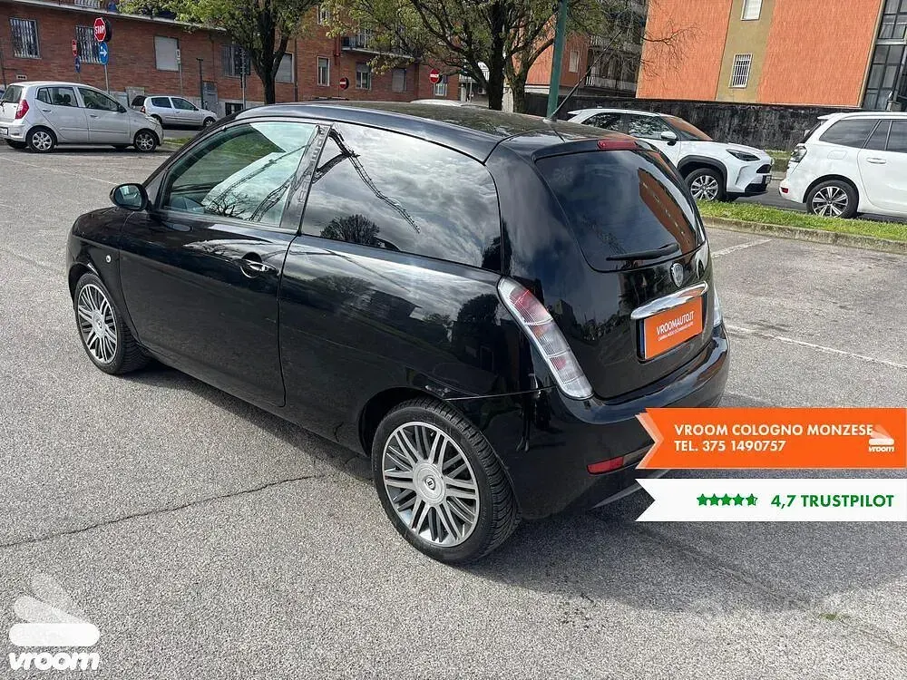 Usata Lancia Ypsilon 95 CV (69 kW) 2009 Nero Utilitaria