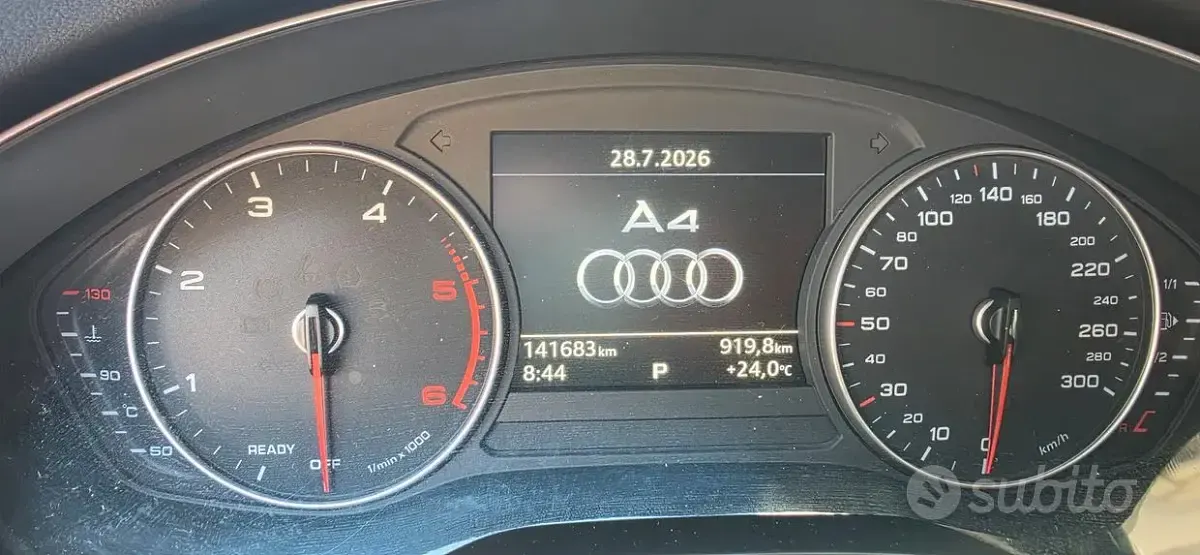 Usata Audi A4 150 CV (110 kW) 2018 Nero Station wagon