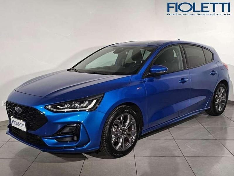 Usata Ford Focus ST-Line X 125 CV (91 kW) 2023 Blu/azzurro Utilitaria