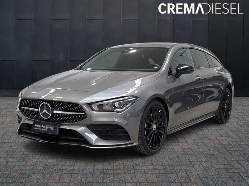 Grigio Usata 2021 Mercedes CLA220 Shooting Brake Premium Station wagon | 33.900 € (Buon prezzo) - Immagine 1/4