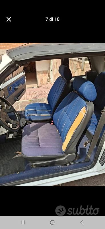 Usata Peugeot 205 1993 Bianco Cabrio