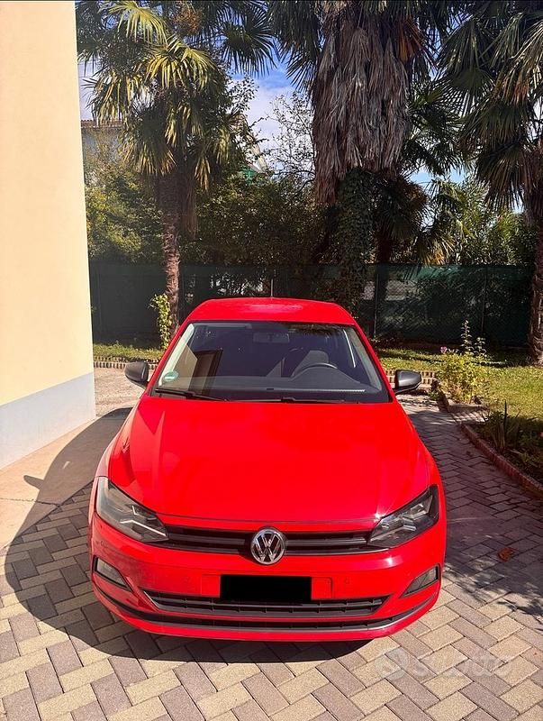Rosso Usata 2019 VW Polo Due volumi | 12.999 € (Ottimo prezzo) - Immagine 1/4