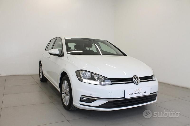 Usata VW Golf VII Highline 115 CV (84 kW) 2019 Bianco Berlina