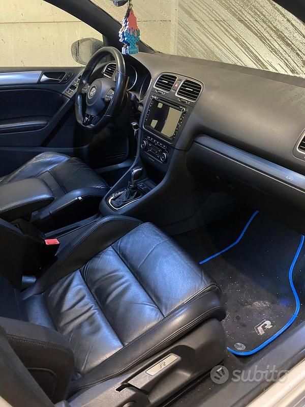 Usata VW Golf VI R 2011 Bianco Utilitaria