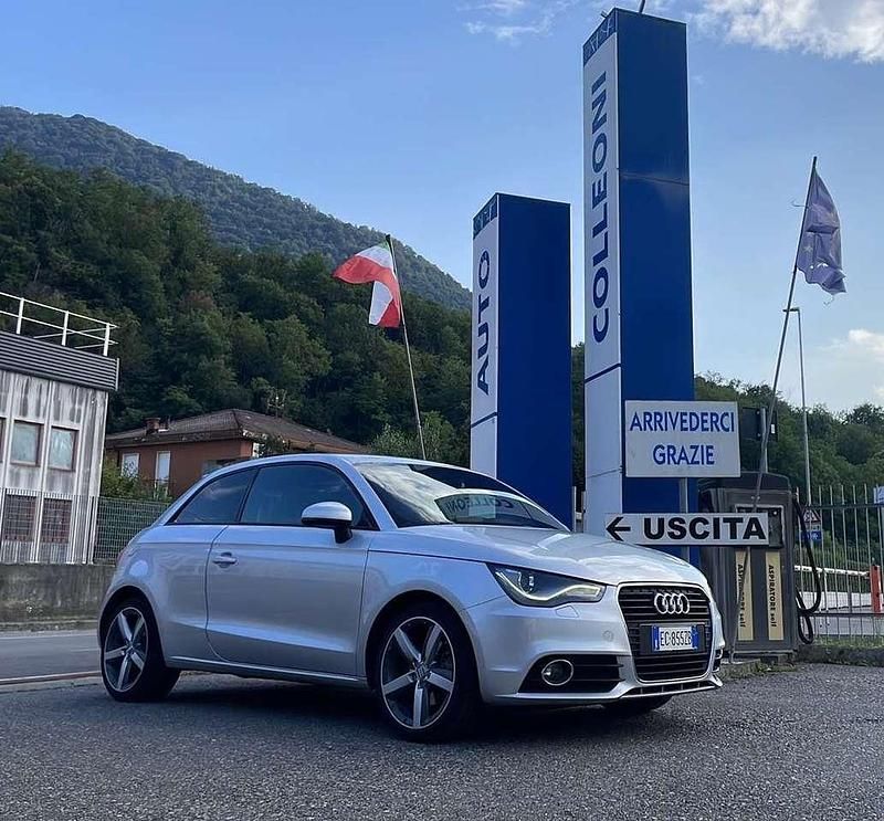 Usata Audi A1 Ambition 105 CV (77 kW) 2010 Argento Utilitaria