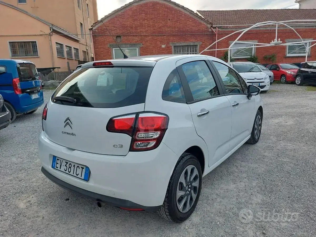 Usata Citroën C3 Seduction 68 CV (50 kW) 2014 Bianco Berlina