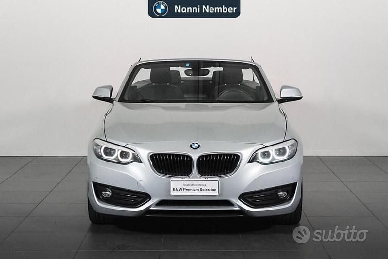 Usado BMW 220 Advantage 190 CV (139 kW) 2018 Gris Descapotable
