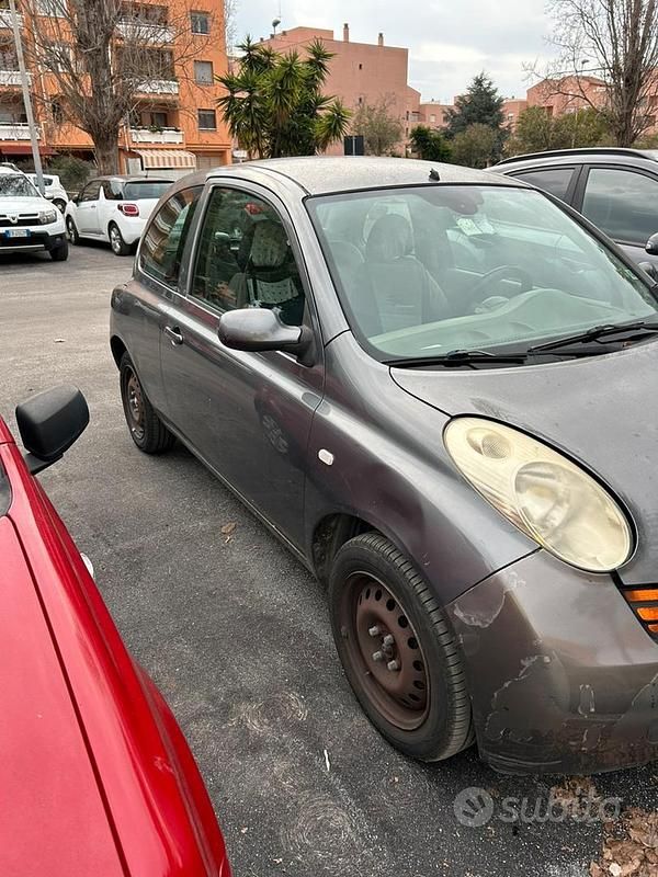 Usata Nissan Micra Acenta 2003 Grigio Utilitaria