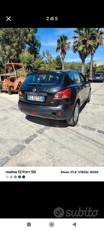 Usata Nissan Qashqai 140 CV (102 kW) 2009 Nero SUV