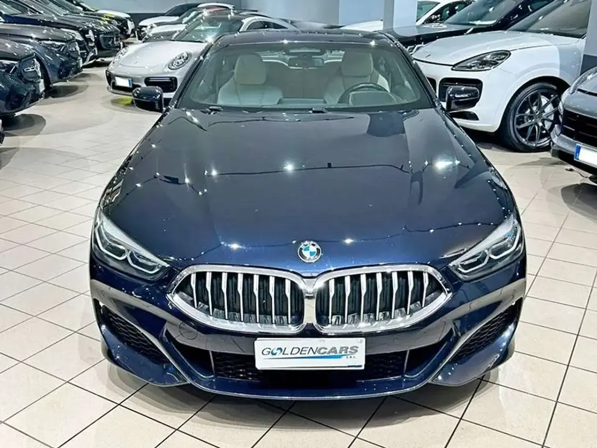 Usata BMW 840 Coupé M Sport 320 CV (235 kW) 2020 Blu/azzurro Coupé