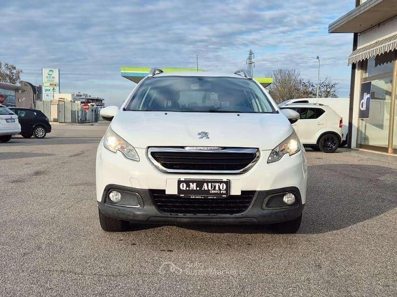 Usata Peugeot 2008 Active 75 CV (55 kW) 2016 Bianco SUV