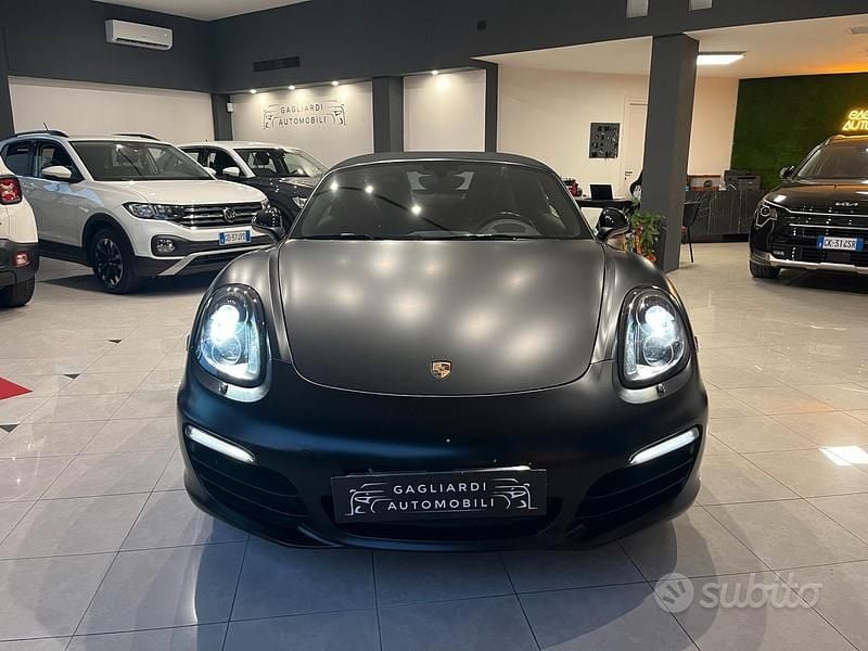 Usata Porsche Boxster Black Edition 265 CV (194 kW) 2015 Nero Cabrio