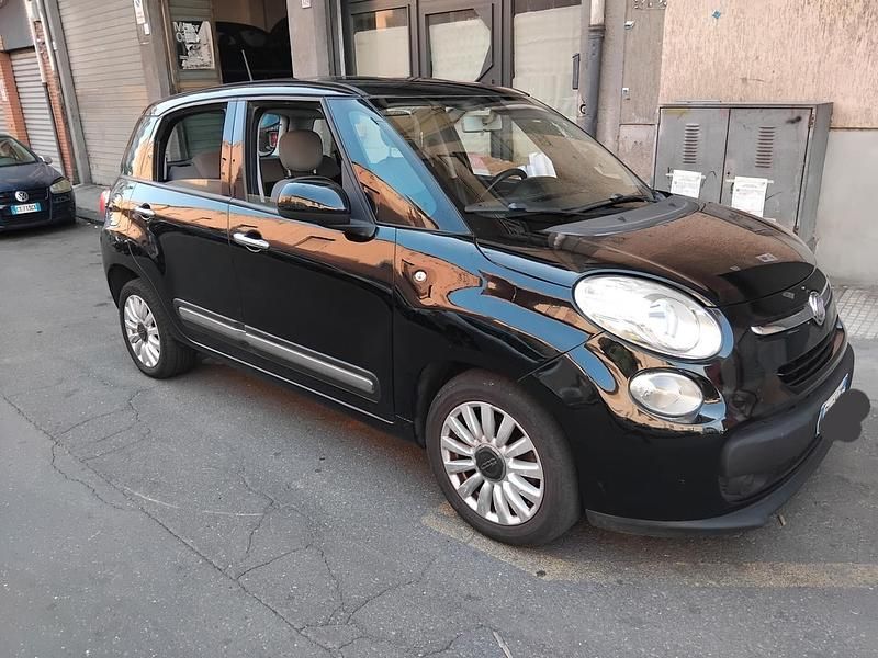 Usata Fiat 500L Lounge 85 CV (62 kW) 2015 Nero Monovolume