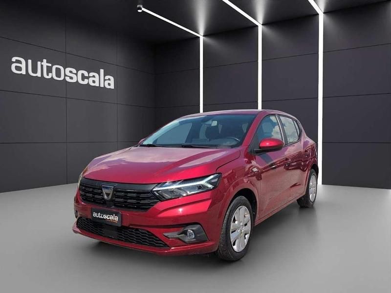 Rosso Usata 2022 Dacia Sandero Comfort Due volumi | 12.990 € (Buon prezzo) - Immagine 1/4
