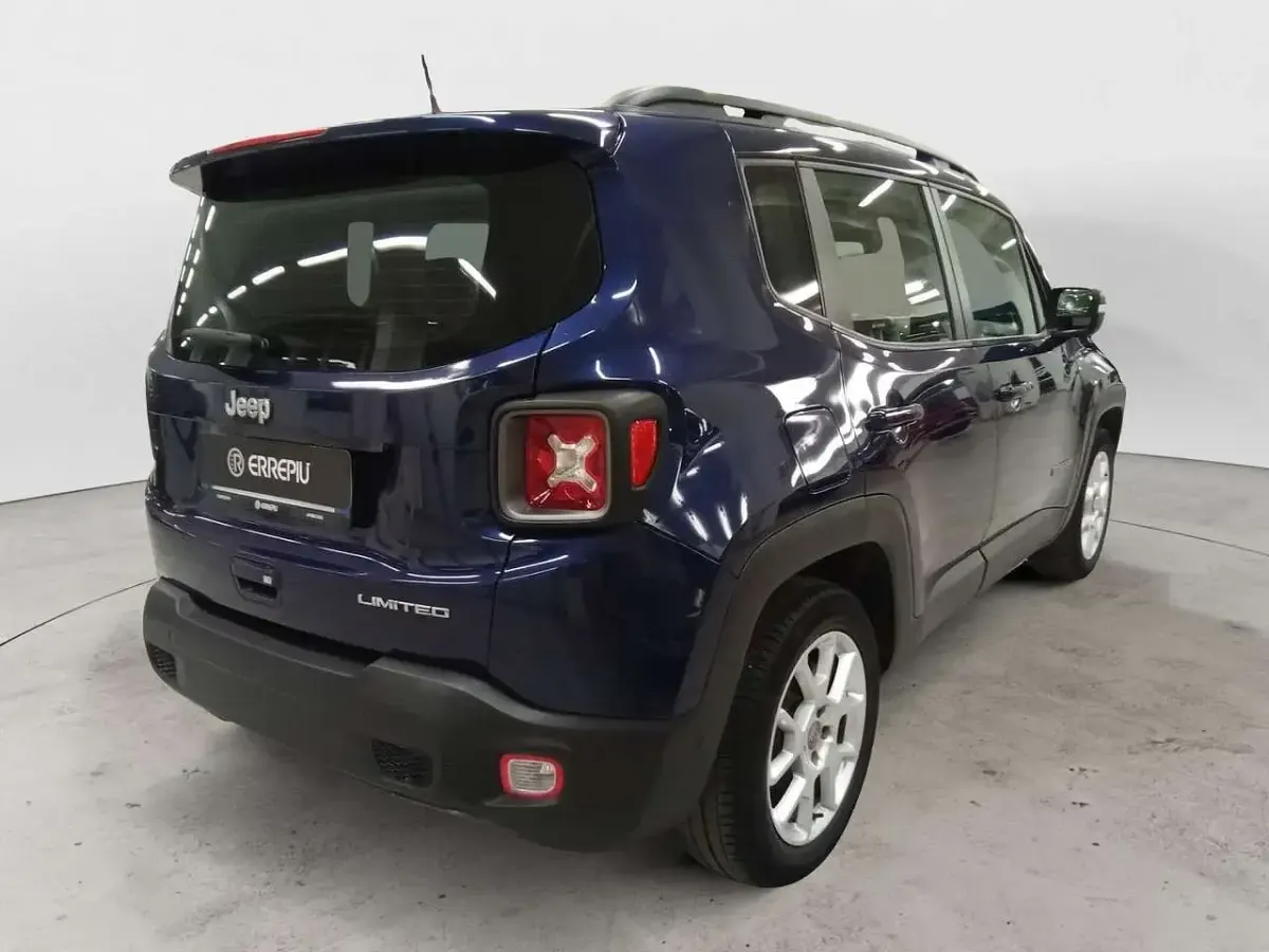 Usata Jeep Renegade Limited 120 CV (88 kW) 2018 Blu/azzurro SUV