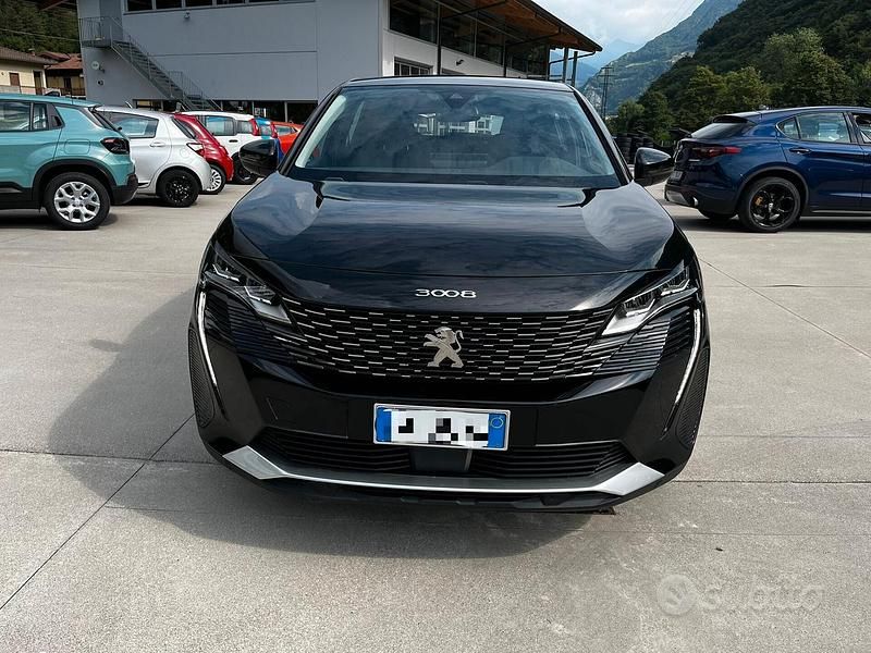 Usata Peugeot 3008 Business-Line 131 CV (96 kW) 2021 Nero Furgone