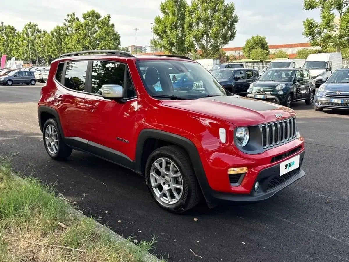 Usata Jeep Renegade Limited 131 CV (96 kW) 2022 Rosso SUV
