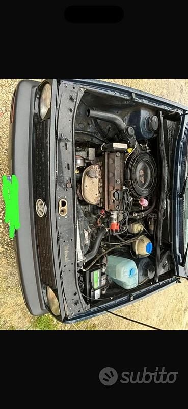 Usata VW Golf II 73 CV (53 kW) 1990 Blu Utilitaria