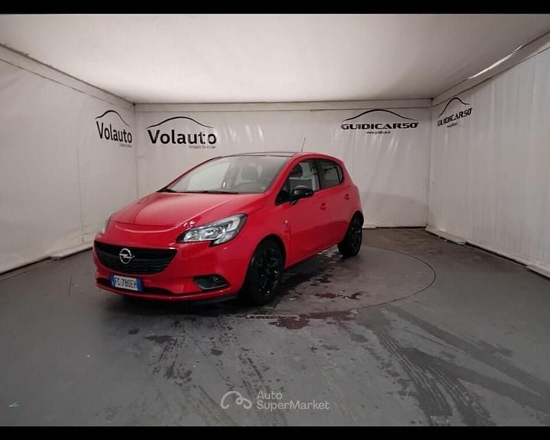 Usata Opel Corsa 90 CV (66 kW) 2016 Rosso Utilitaria