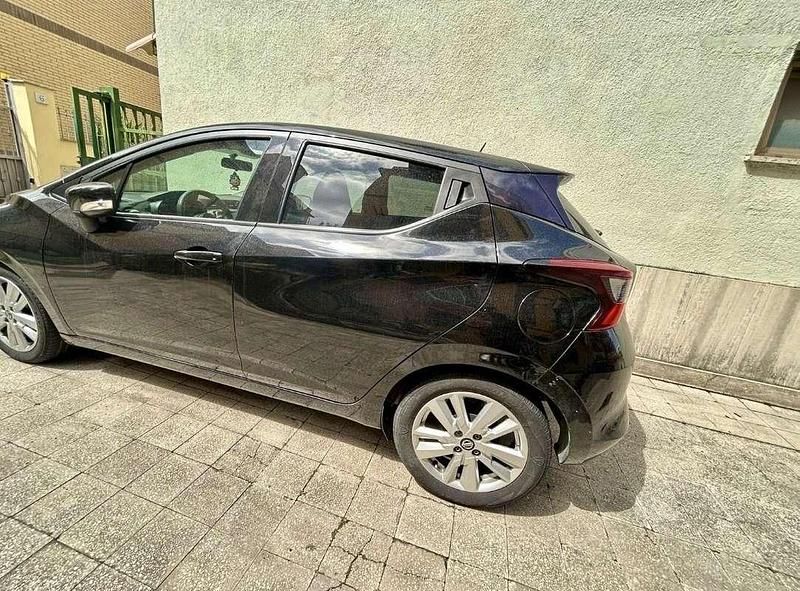 Usata Nissan Micra Acenta 101 CV (74 kW) 2019 Nero Utilitaria