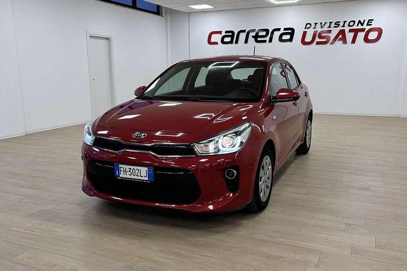 Usata Kia Rio Active 77 CV (56 kW) 2017 Rosso Berlina