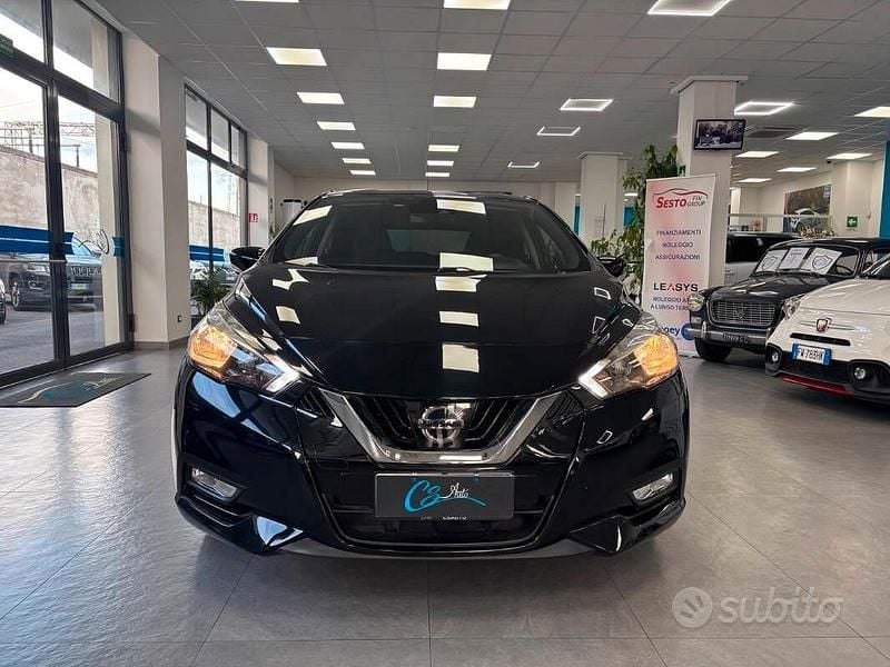 Usata Nissan Micra Acenta 90 CV (66 kW) 2018 Nero Utilitaria