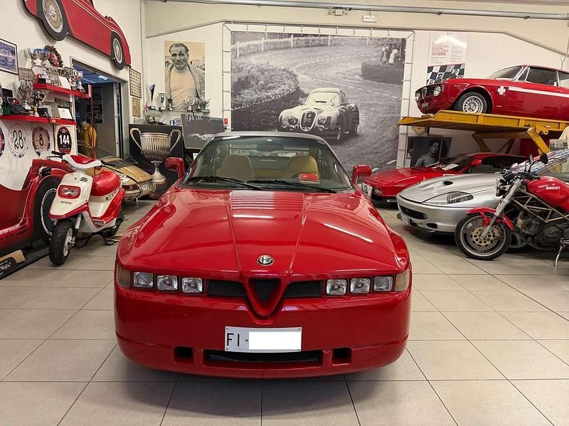 Usata Alfa Romeo SZ/RZ 209 CV (153 kW) 1990 Rosso Coupé