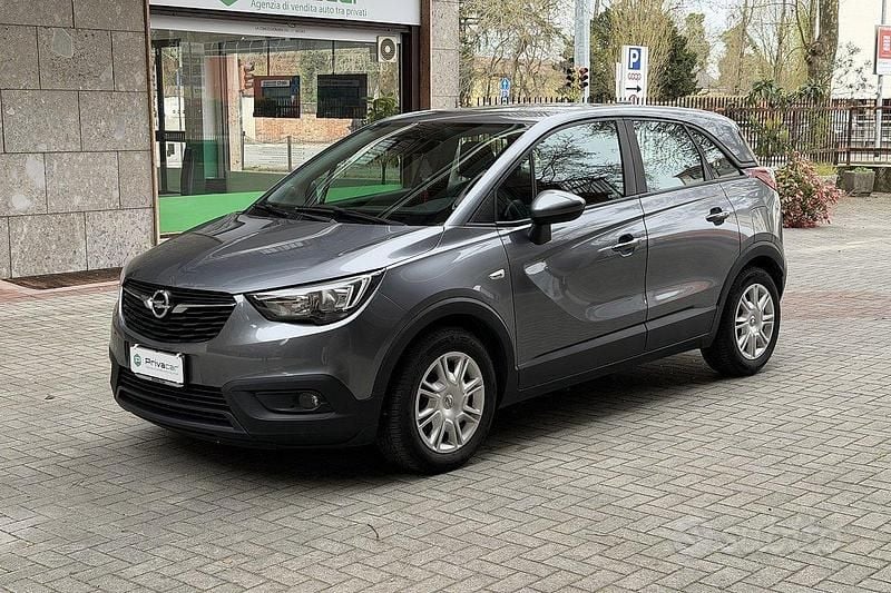 Usata Opel Crossland X 82 CV (60 kW) 2018 Grigio SUV