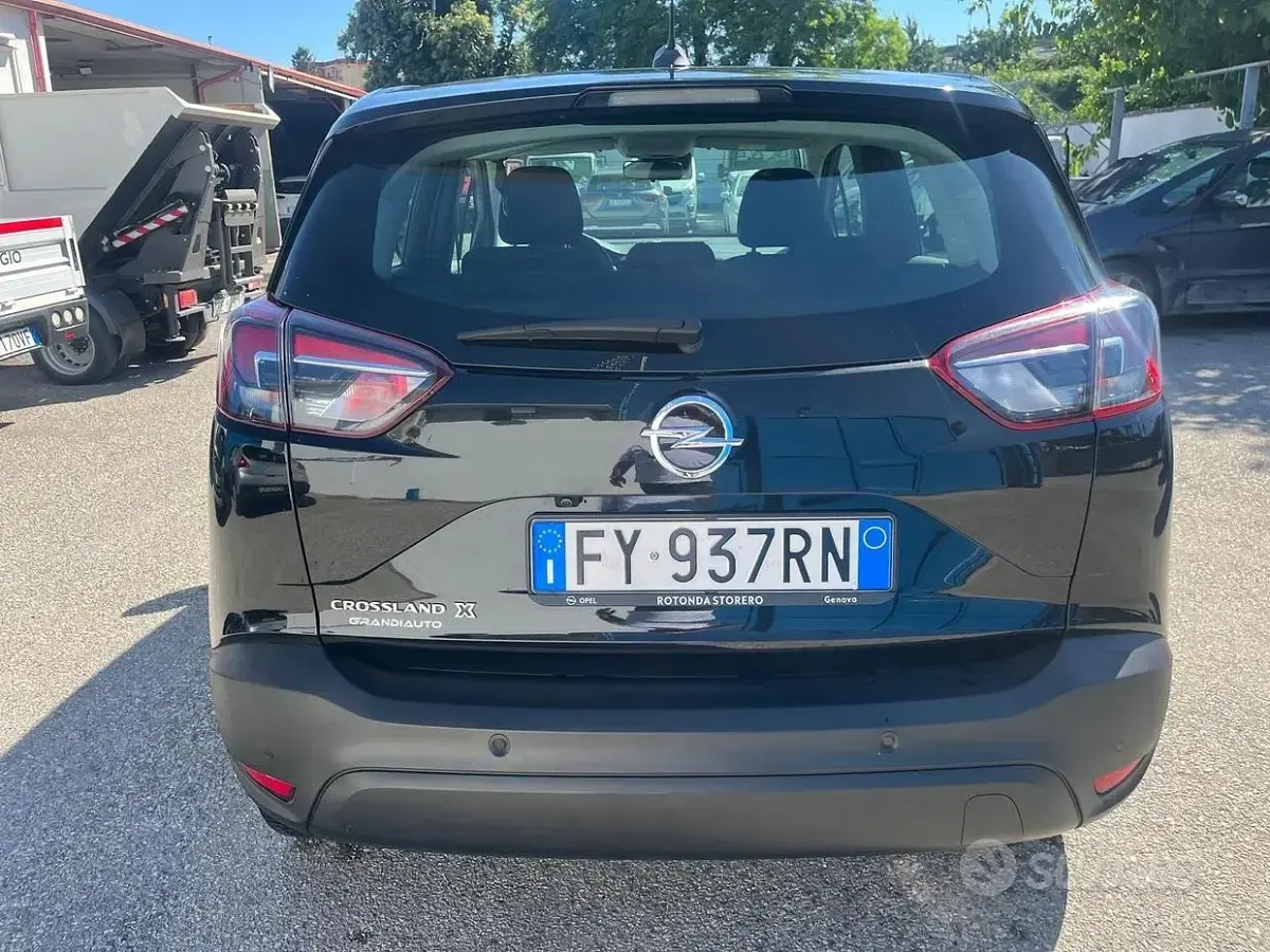 Usata Opel Crossland X 83 CV (61 kW) 2019 Nero SUV