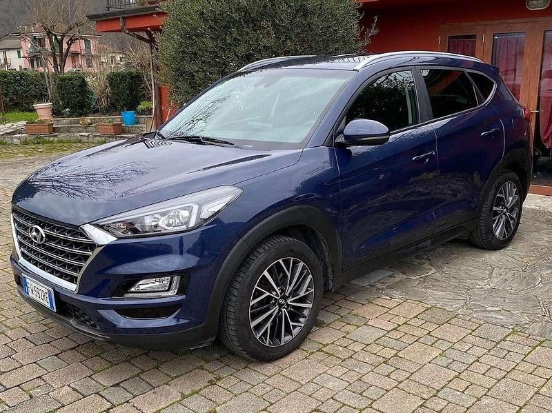Usata Hyundai Tucson 136 CV (100 kW) 2019 Blu/azzurro SUV
