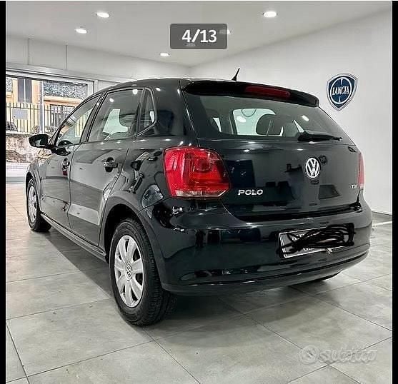 Usata VW Polo 90 CV (66 kW) 2011 Nero Utilitaria