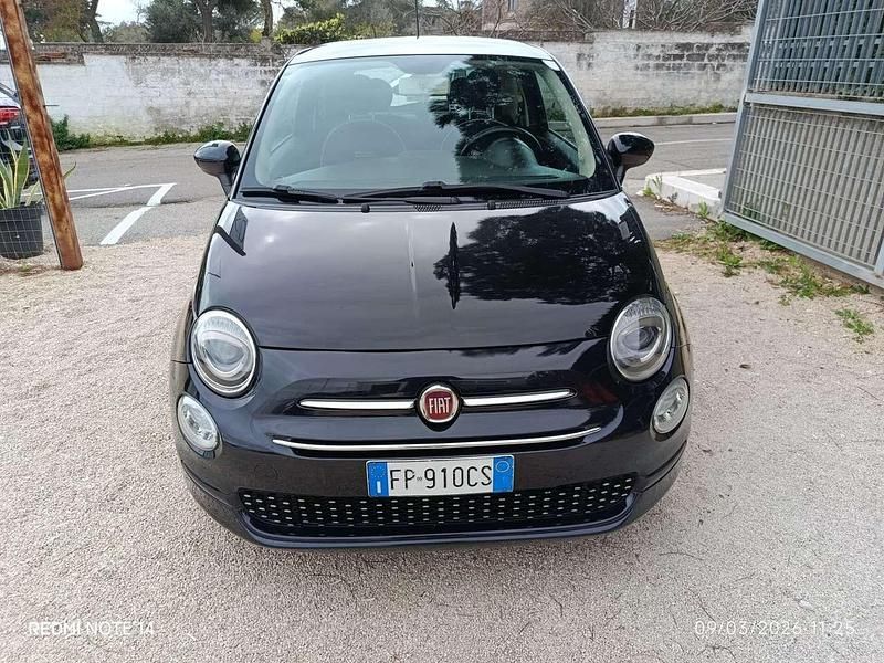 Usata Fiat 500 Lounge 69 CV (50 kW) 2018 Nero Berlina