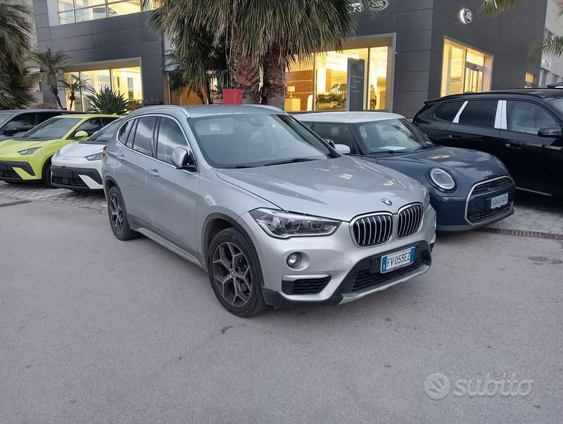 Usata BMW X1 Sport Line 150 CV (110 kW) 2019 Grigio SUV