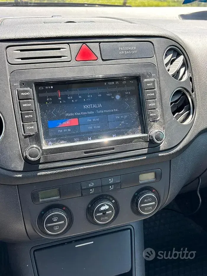Usata VW Golf Plus 105 CV (77 kW) 2007 Blu Monovolume