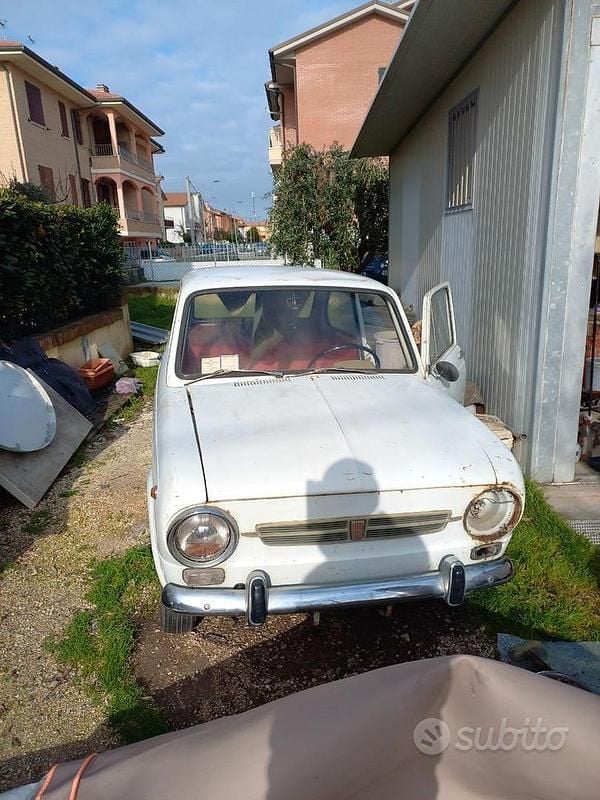 Usata Fiat 850 1960 Bianco Berlina