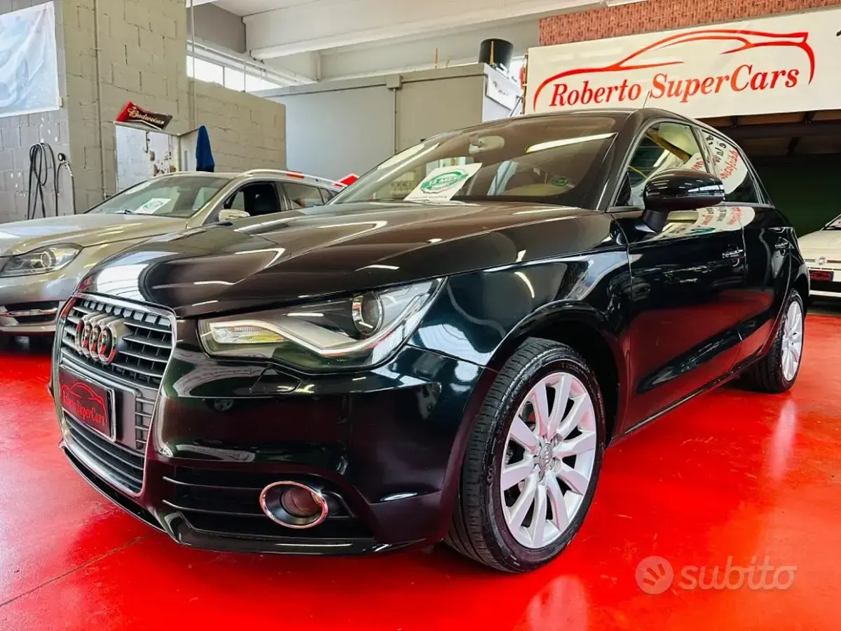 Usata Audi A1 S-Line 90 CV (66 kW) 2015 Nero Utilitaria