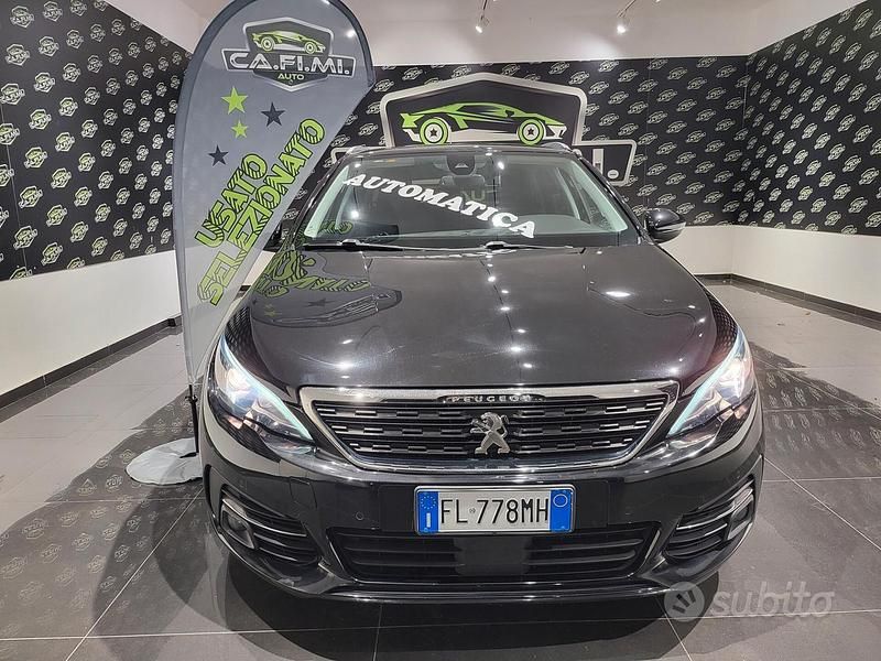 Usata Peugeot 308 Allure 120 CV (88 kW) 2017 Nero Berlina