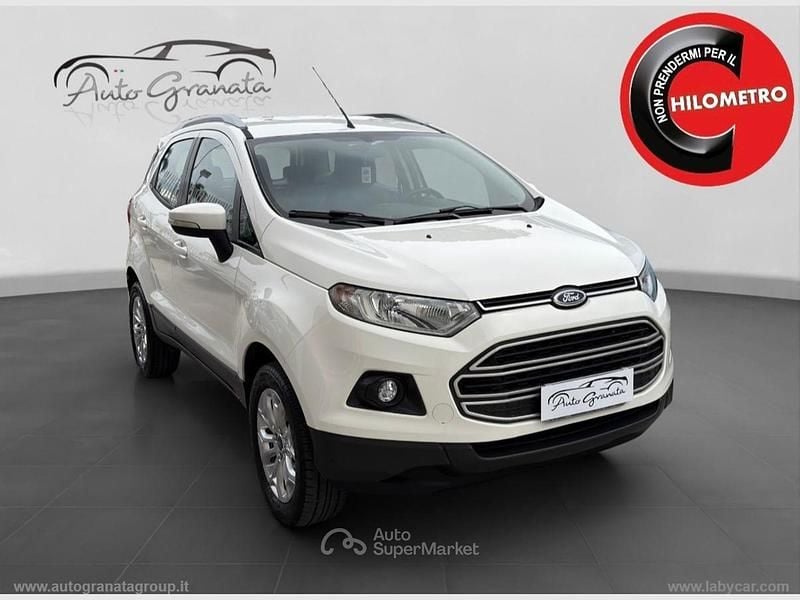 Usata Ford Ecosport Titanium 90 CV (66 kW) 2015 Bianco SUV