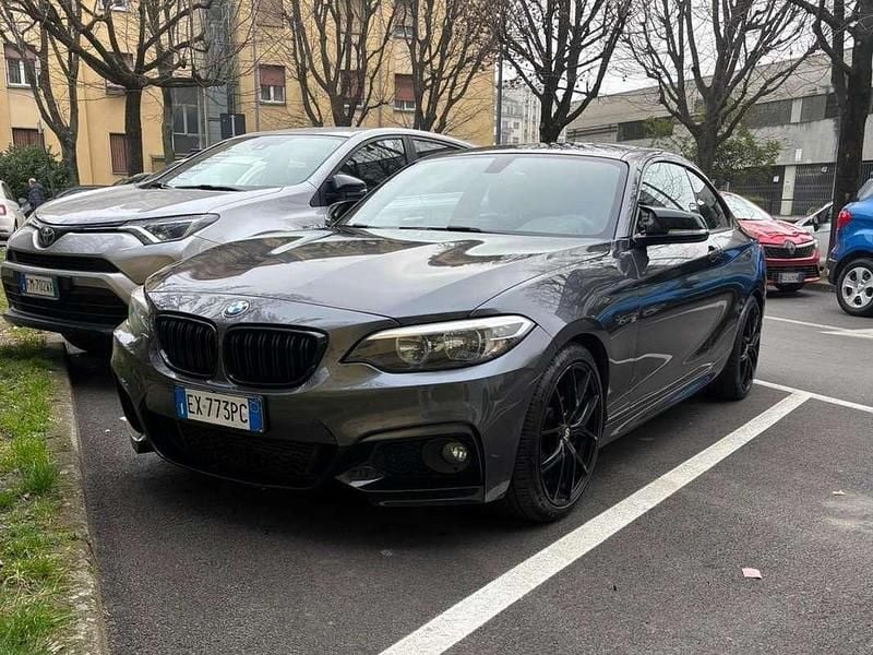 Usata BMW 218 M Sport 143 CV (105 kW) 2015 Grigio Coupé