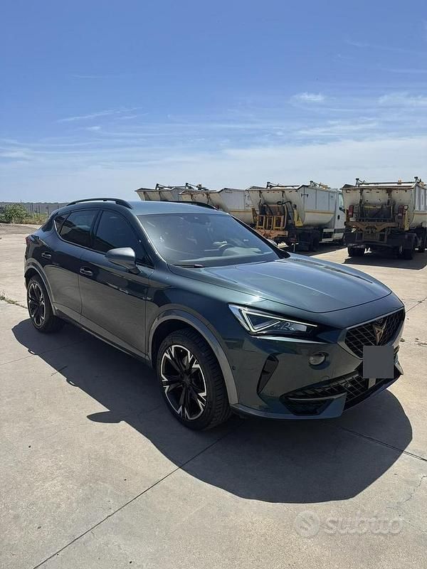 Usata Cupra Formentor 150 CV (110 kW) 2021 Verde SUV