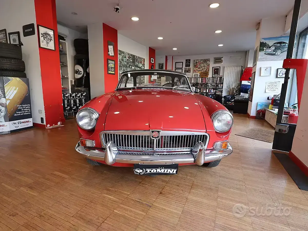 Usata MG B 94 CV (69 kW) 1960 Rosso Cabrio