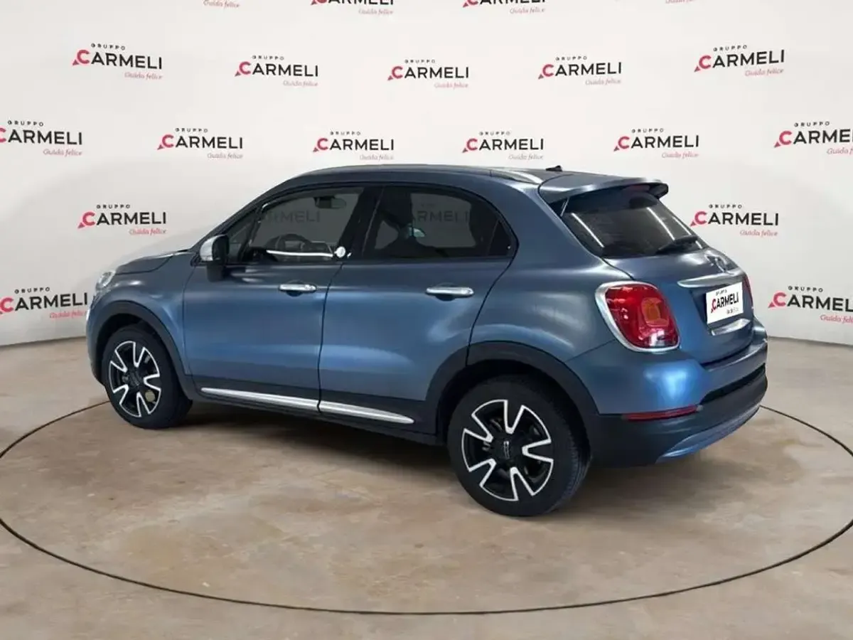 Usata Fiat 500X Mirror 95 CV (69 kW) 2018 Blu jeans metallizzato opaco SUV